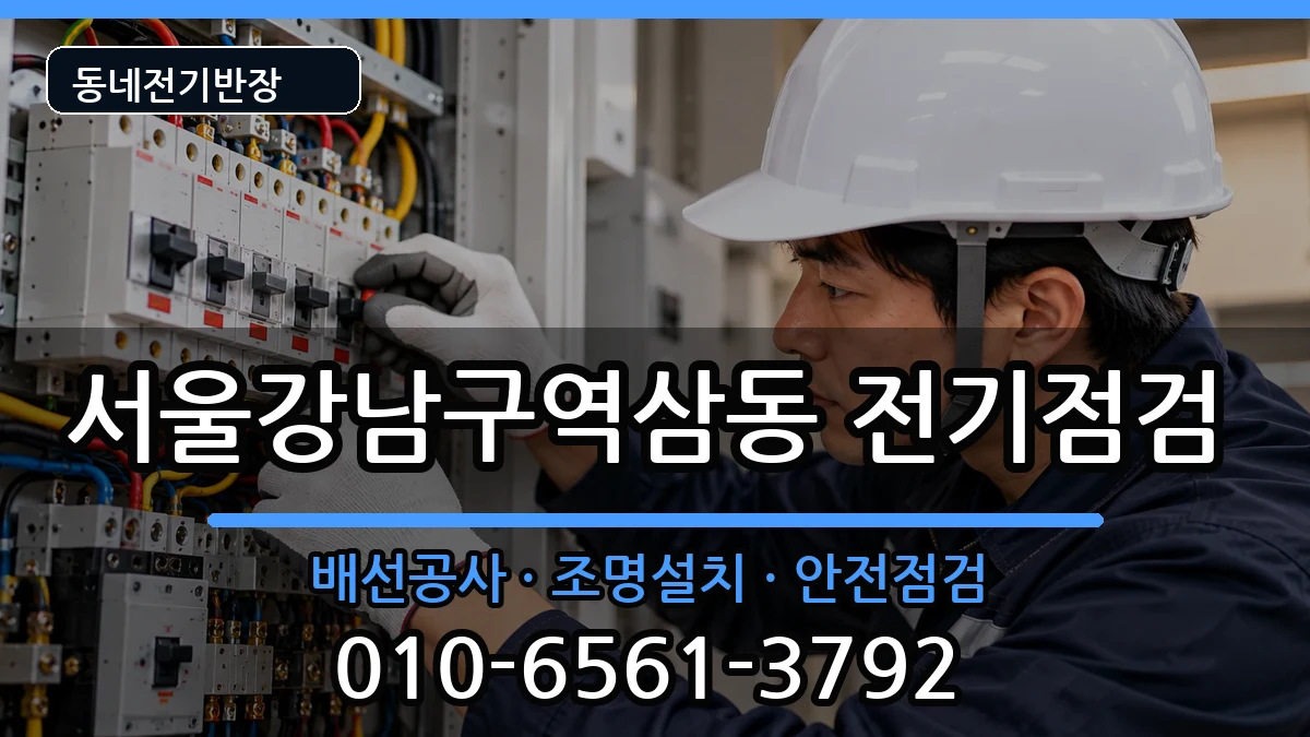 서울강남구역삼동 전등설치 서울강남구역삼동 전등설치 전기 작업 안내 이미지 3
