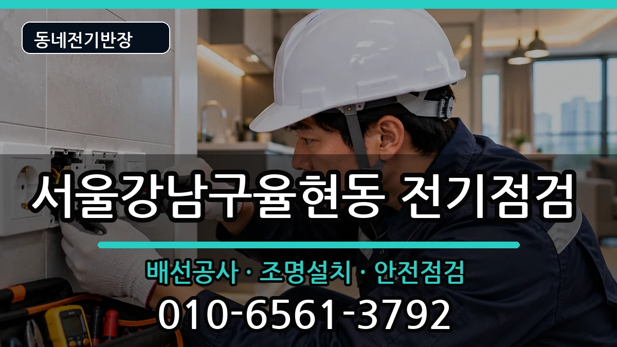 서울강남구율현동 콘센트교체 서울강남구율현동 콘센트교체 전기 작업 안내 이미지 2