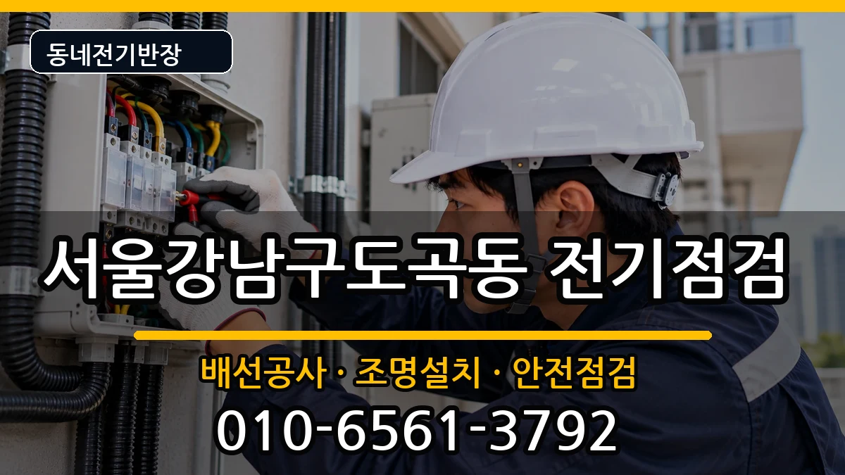 서울강남구도곡동 전등설치 서울강남구도곡동 전등설치 전기 작업 안내 이미지 2