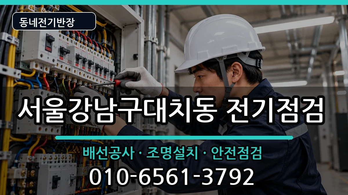 서울강남구대치동 전등설치 서울강남구대치동 전등설치 전기 작업 안내 이미지 3