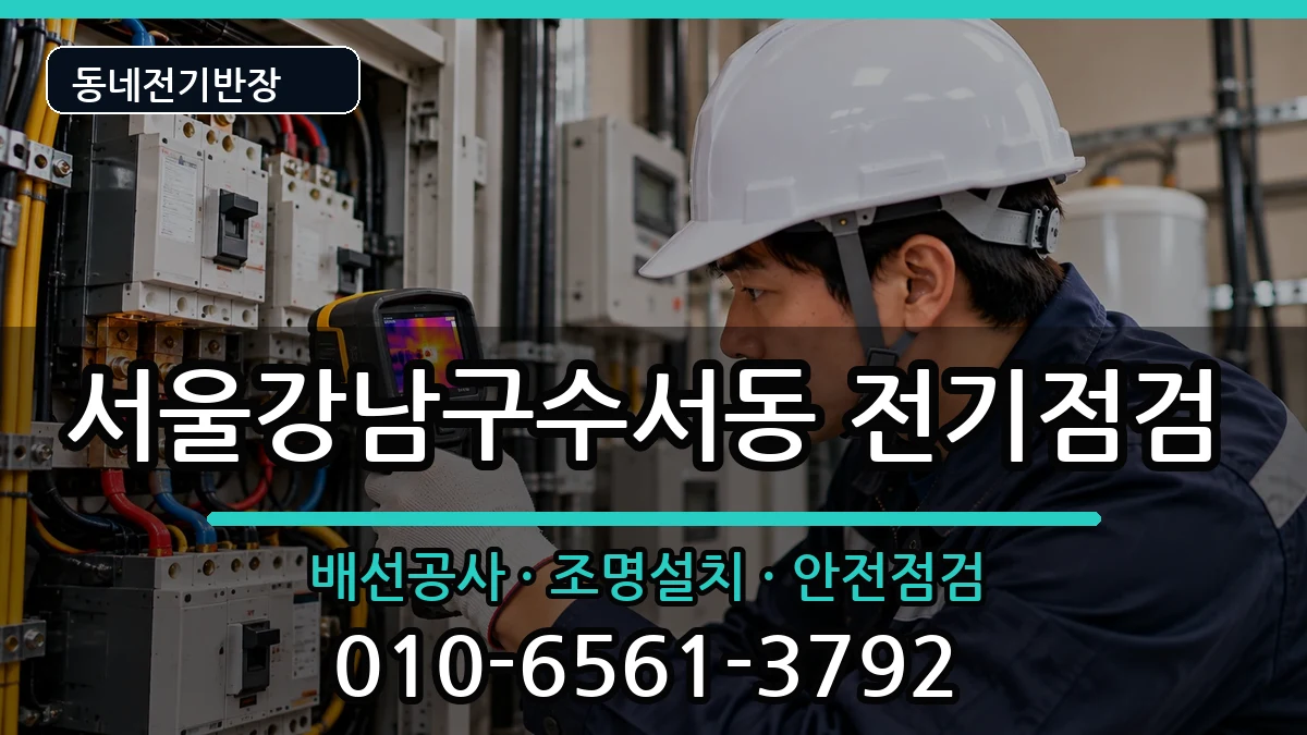 서울강남구수서동  차단기교체 질문형