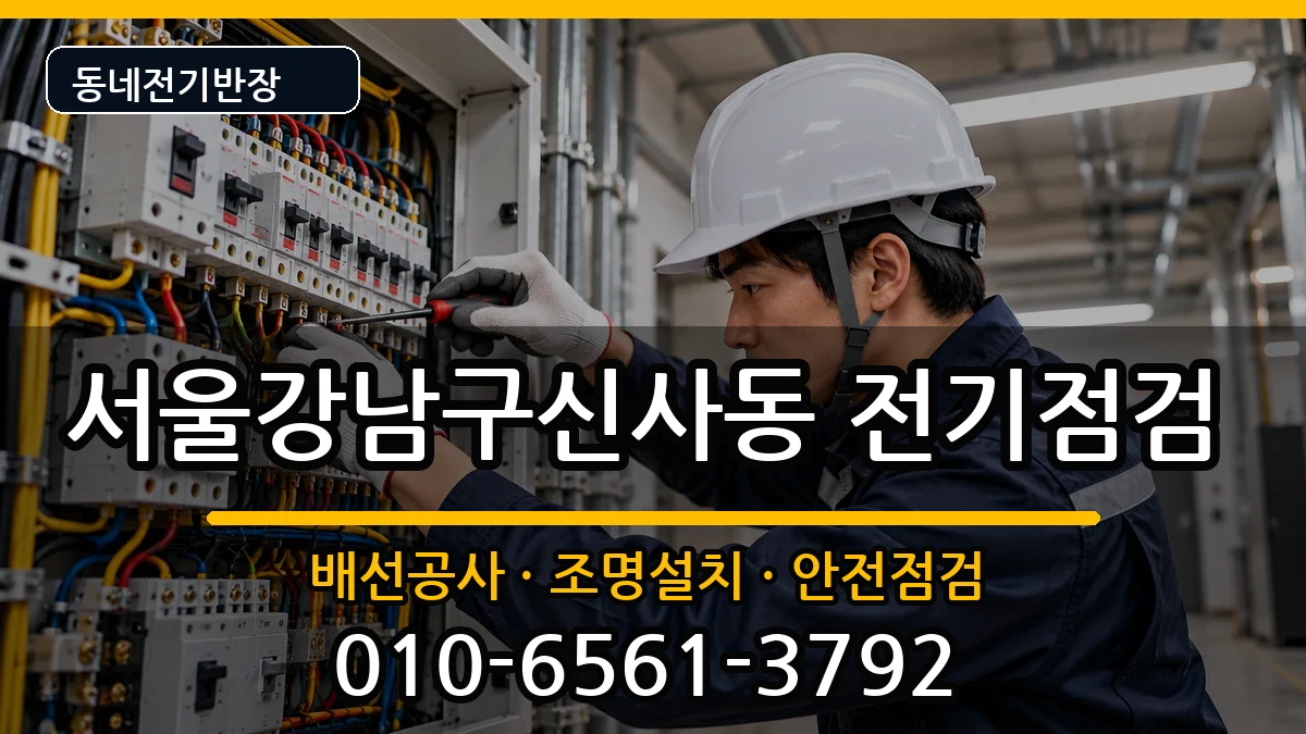 서울강남구신사동 전기증설 서울강남구신사동 전기증설 전기 작업 안내 이미지 1