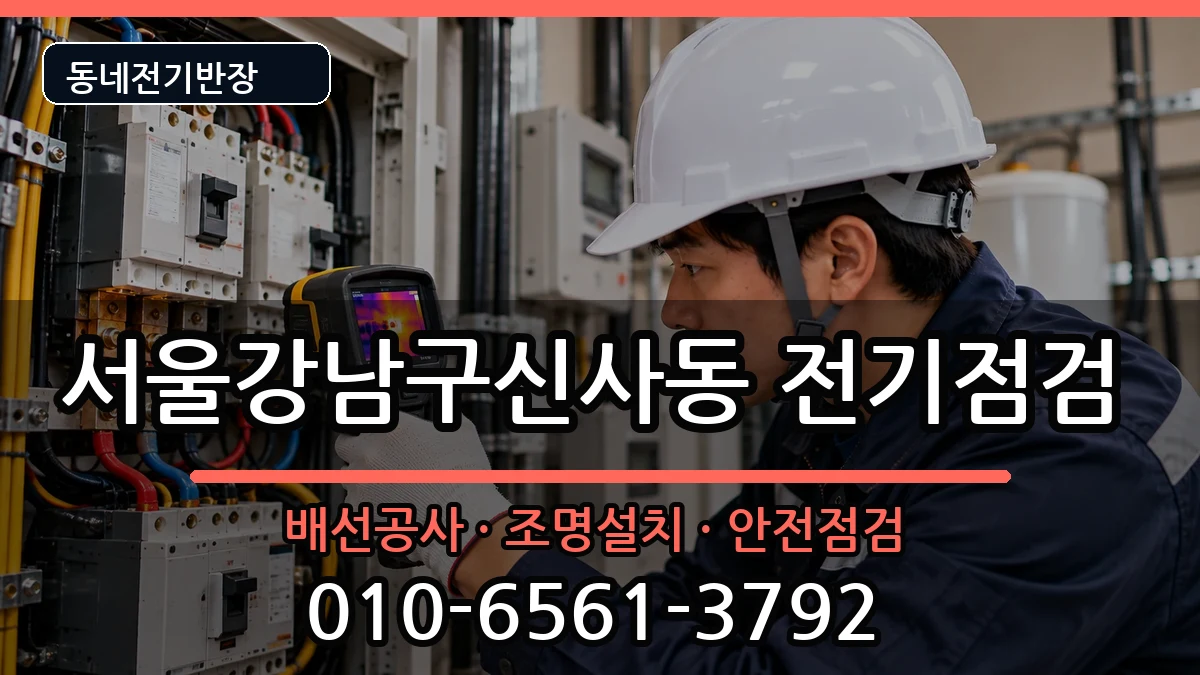 서울강남구신사동 전기배선공사 서울강남구신사동 전기배선공사 전기 작업 안내 이미지 3